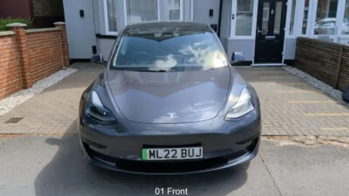 Used Tesla Model 3 Standard Range 2022 Grey Sedan