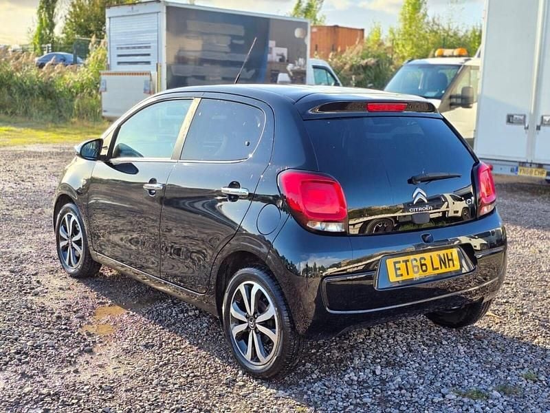 Used Citroën C1 Flair 68 HP (50 kW) 2017 Black Hatchback