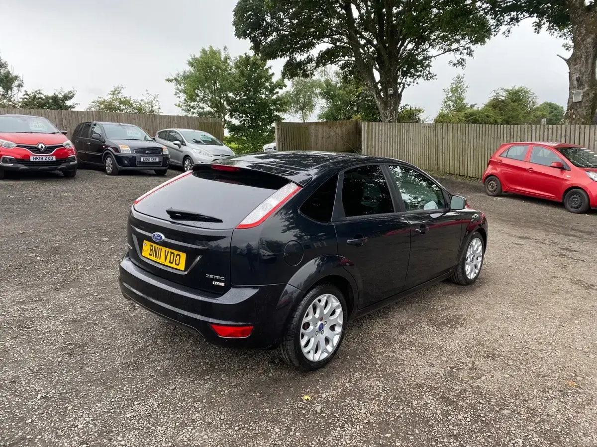 Used Ford Focus Zetec 2011 Black Hatchback