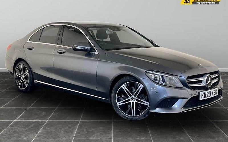 Grey Used 2019 Mercedes C220 Sedan | £14,795 (Good price) - Image 1/2