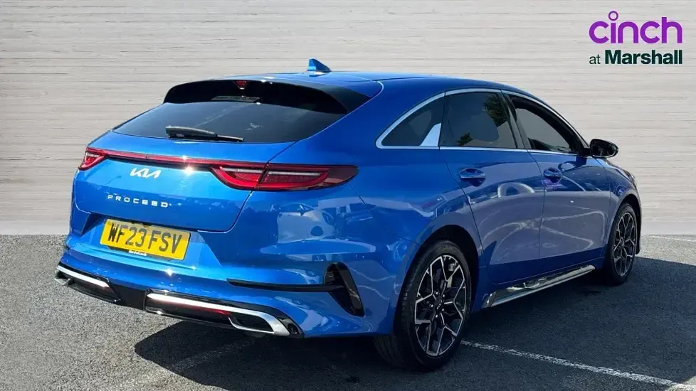 Used Kia ProCeed GT-Line 157 HP (115 kW) 2023 Blue Estate