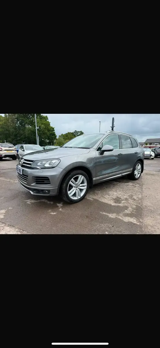 Used VW Touareg R-line 2014 Grey SUV