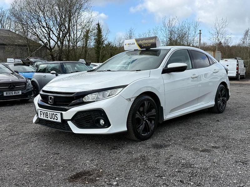 Used Honda Civic SR 120 HP (88 kW) 2018 White Hatchback