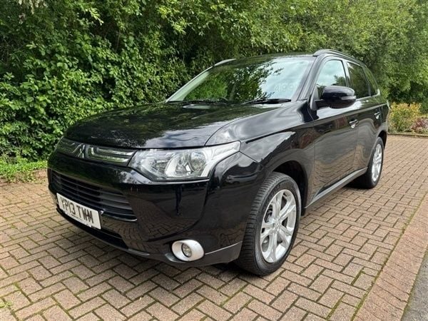 Black Used 2013 Mitsubishi Outlander SUV | £4,995 (Good price) - Image 1/1