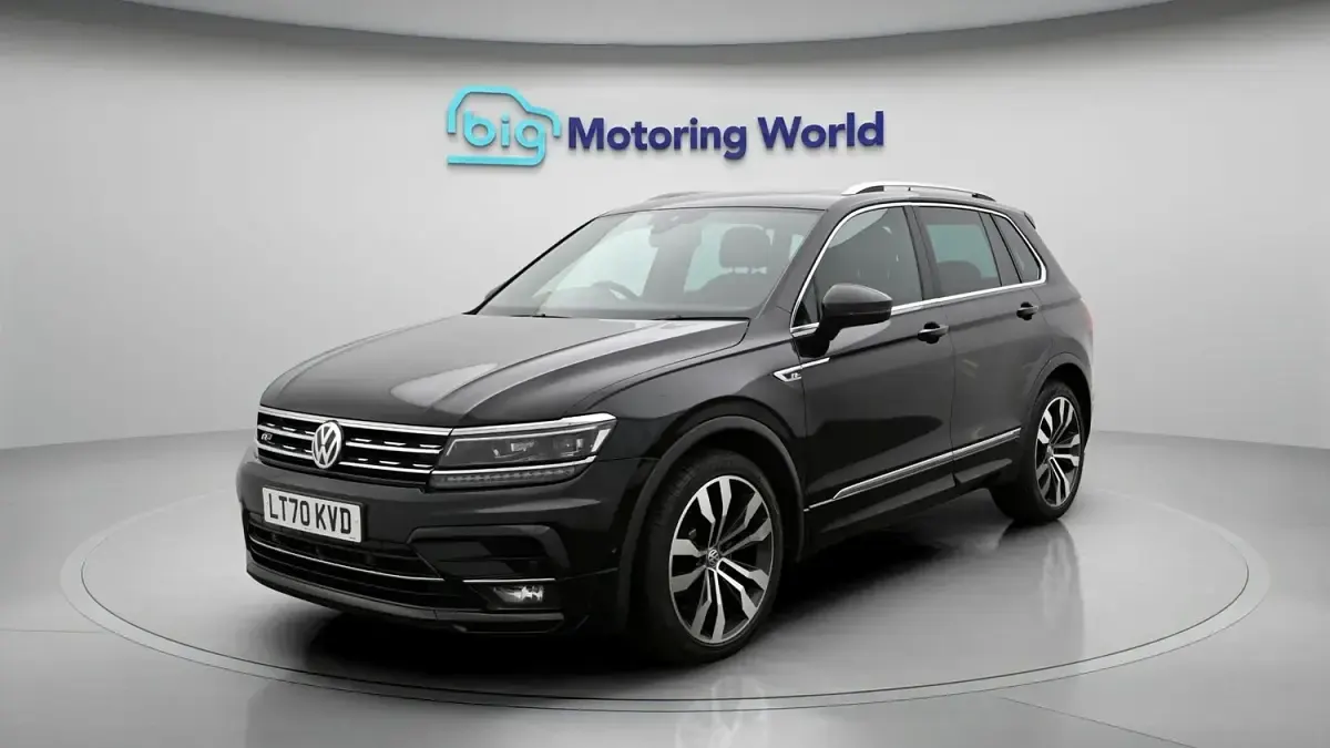 Used VW Tiguan R-line 190 HP (139 kW) 2020 Black SUV
