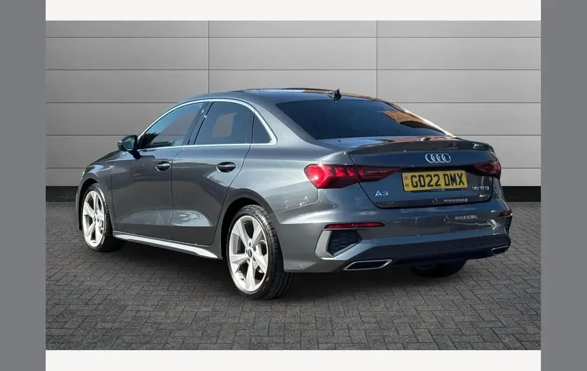 Used Audi A3 S-Line 150 HP (110 kW) 2022 Grey Sedan