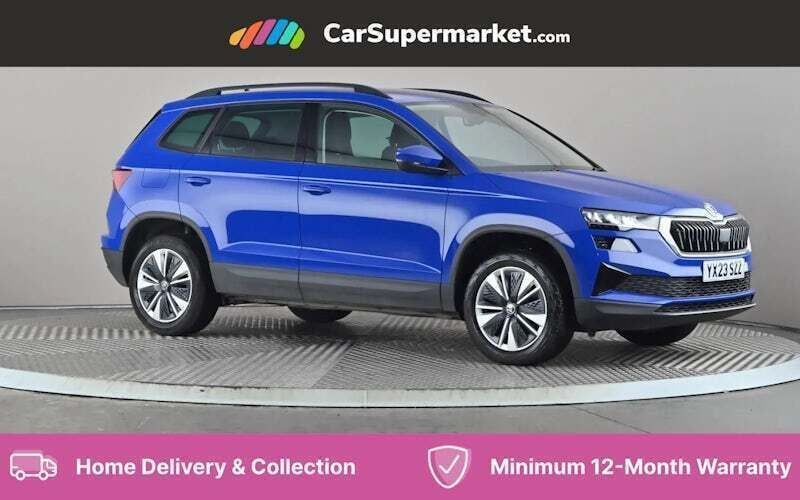 Blue Used 2023 Skoda Karoq SE Drive SUV | £16,797 (Good price) - Image 1/4