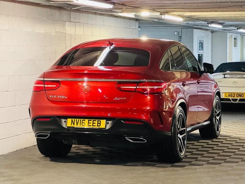 Used Mercedes GLE350 AMG line 2016 Red Coupe