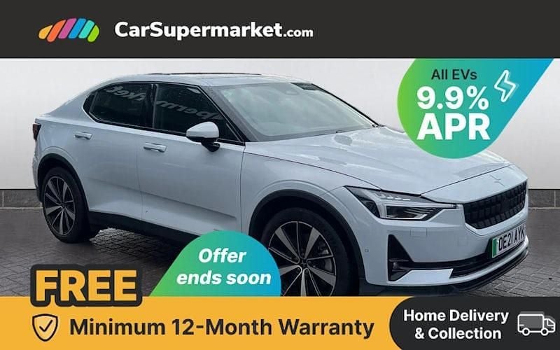Silver Used 2021 Polestar 2 Pilot Hatchback | £22,997 (Super price) - Image 1/3