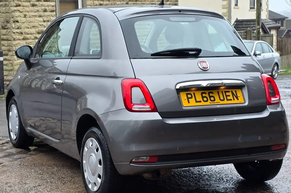 Used Fiat 500 Pop 69 HP (50 kW) 2016 Grey Hatchback