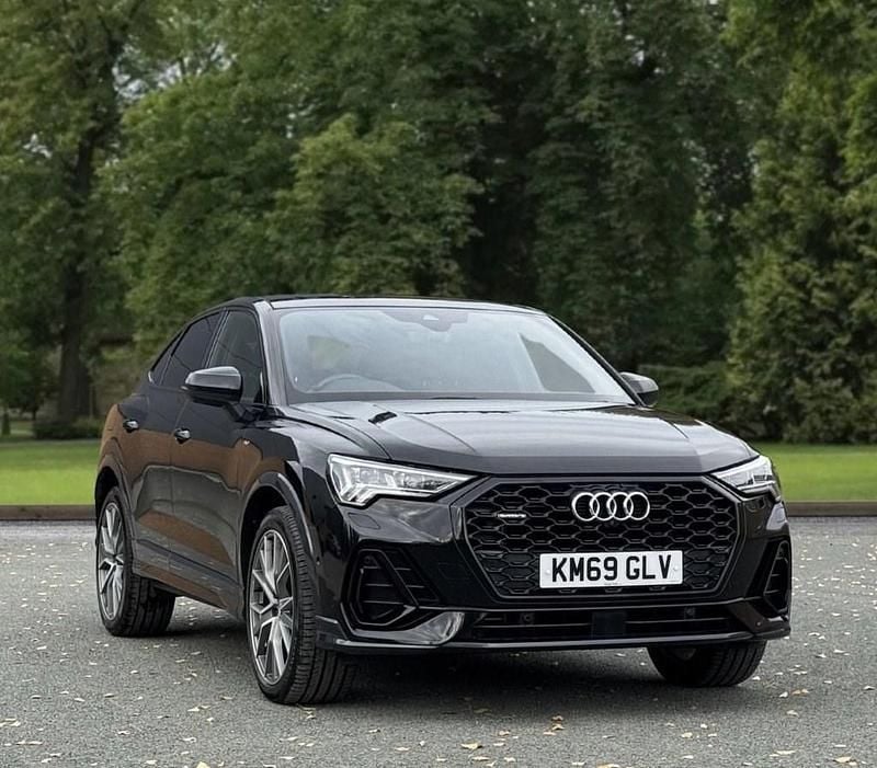 Black Used 2020 Audi Q3 Sportback Advanced SUV | £27,495 (Good price) - Image 1/4