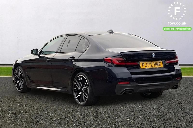 Used BMW 520 M Sport 2022 Black Sedan