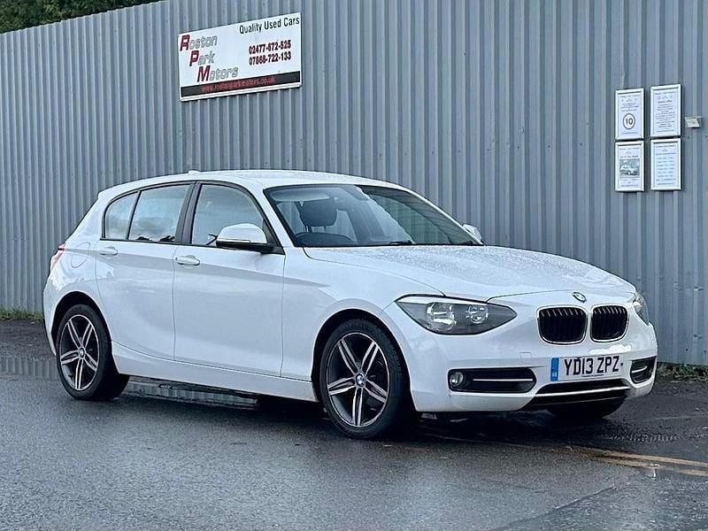 White Used 2013 BMW 116 Sport Line Hatchback | £5,000 (A bit pricey) - Image 1/4