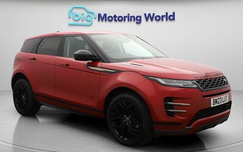 Used Land Rover Range Rover evoque SE Dynamic 207 HP (152 kW) 2023 Red SUV