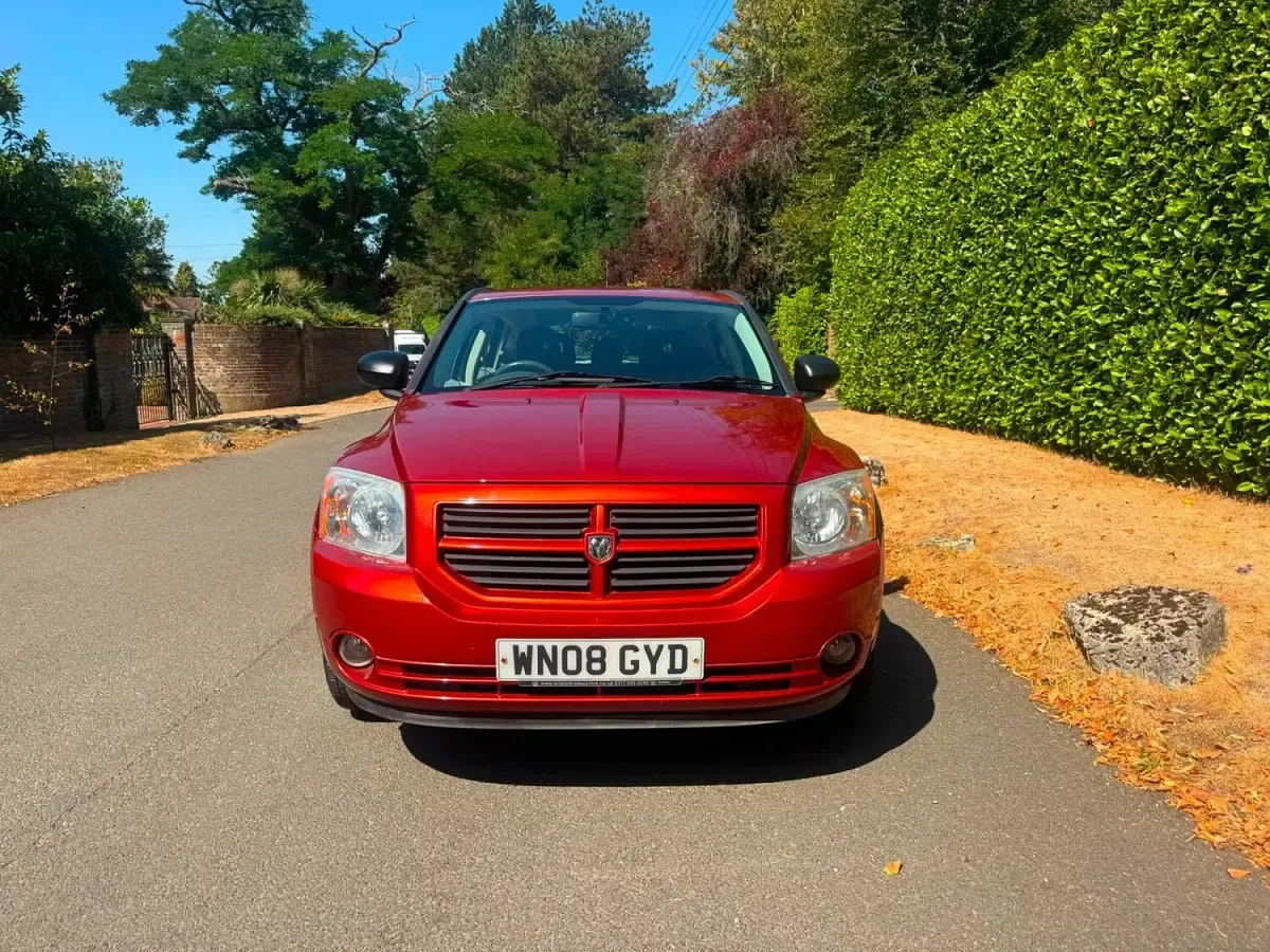 Used Dodge Caliber SXT 2008 Orange Hatchback