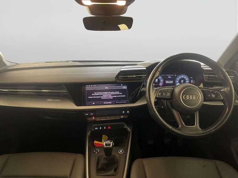 Used Audi A3 Sport 116 HP (85 kW) 2021 Black Sedan