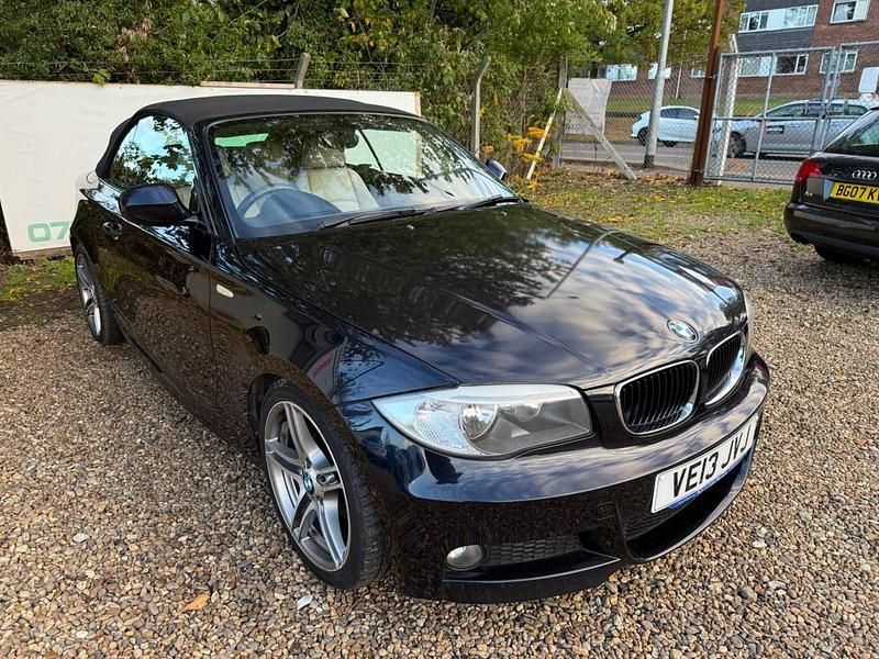 Black Used 2013 BMW 118 Cabriolet Sport Line Cabriolet | £4,495 (Fair price) - Image 1/4