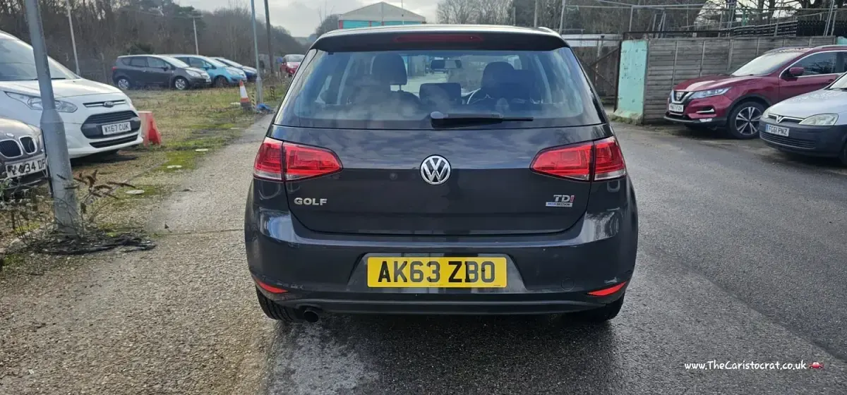 Used VW Golf VII S 105 HP (77 kW) 2014 Grey Hatchback