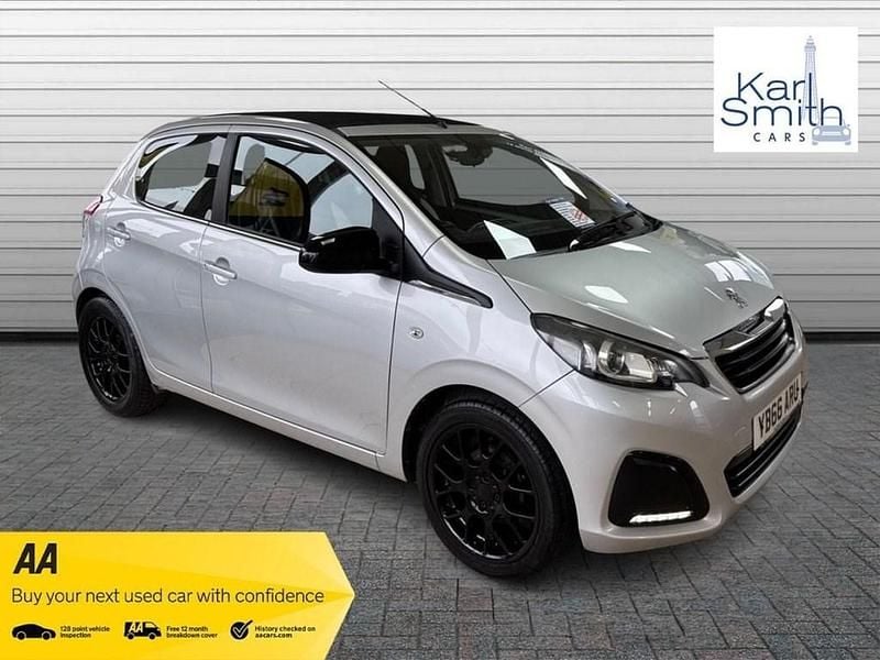 Silver Used 2016 Peugeot 108 Active Hatchback | £4,999 (Fair price) - Image 1/3