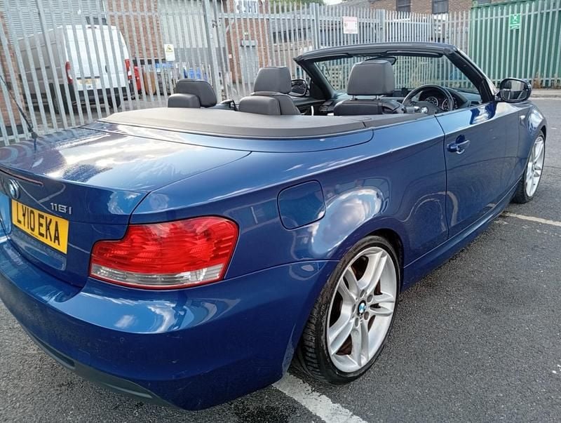 Blue Used 2010 BMW 118 Cabriolet M Sport Cabriolet | £1,395 (Super price) - Image 1/4