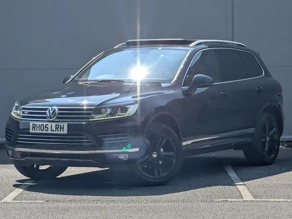 Used VW Touareg R-line Plus 2017 Black SUV