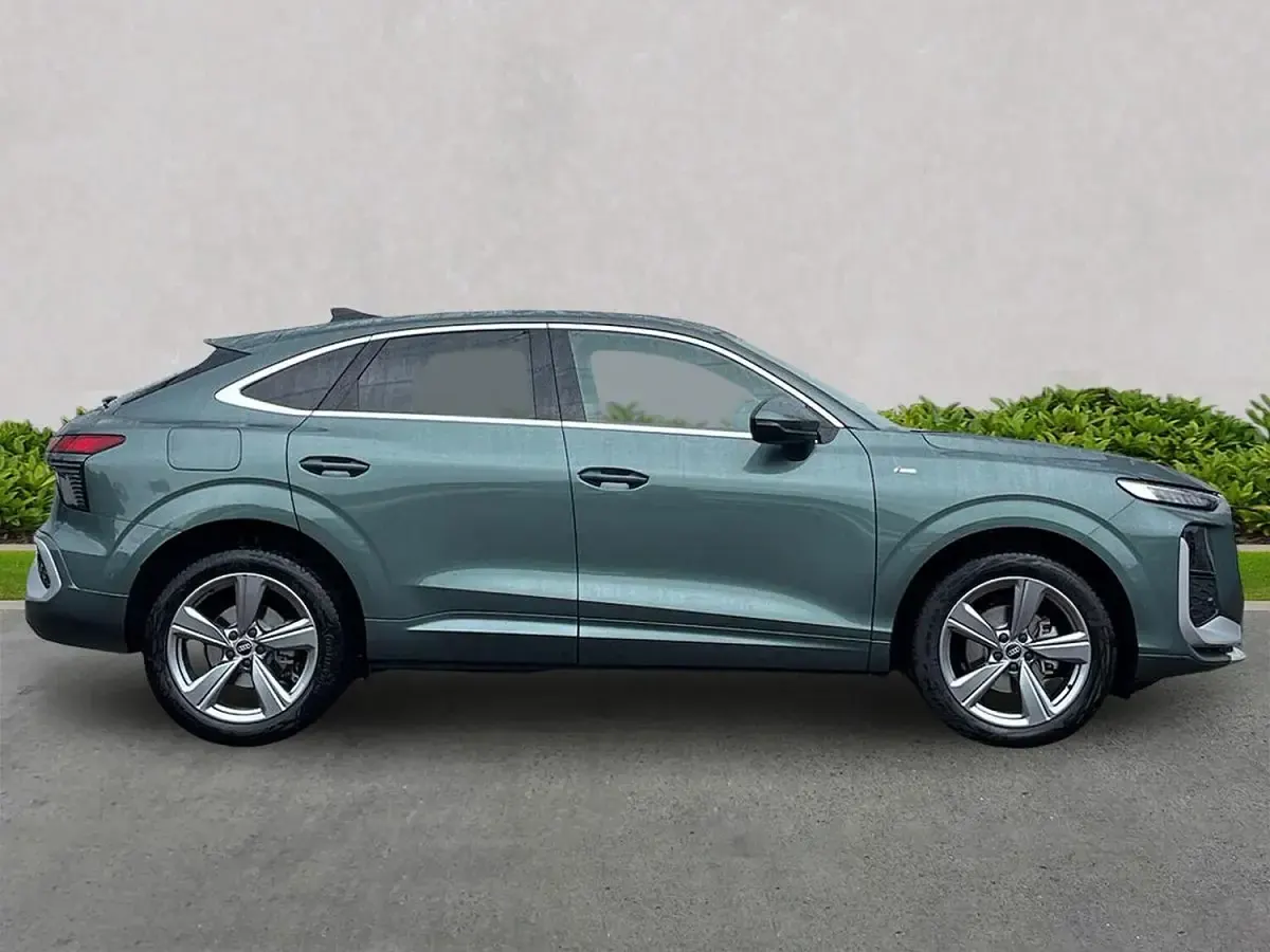 New Audi Q3 S-Line 2026 Green SUV