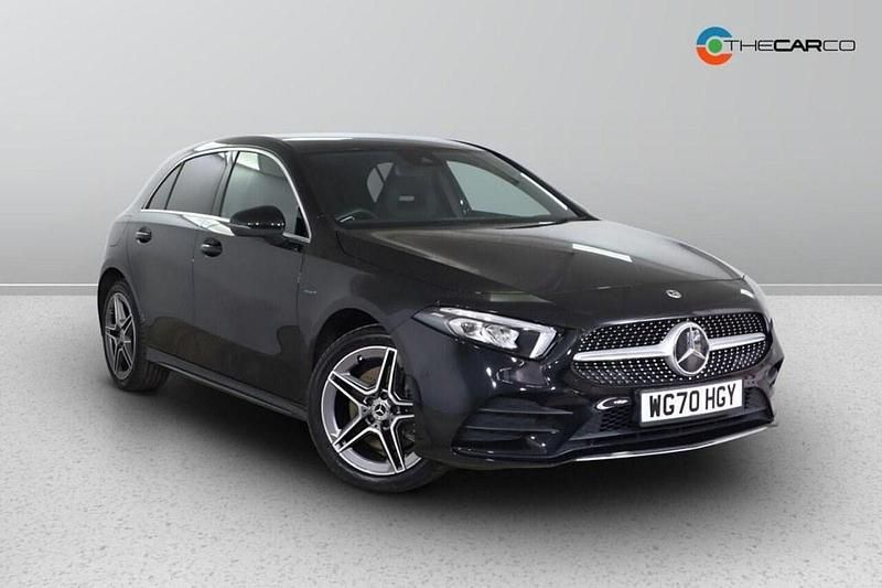 Black Used 2020 Mercedes A250 AMG line Hatchback | £17,975 (Good price) - Image 1/1
