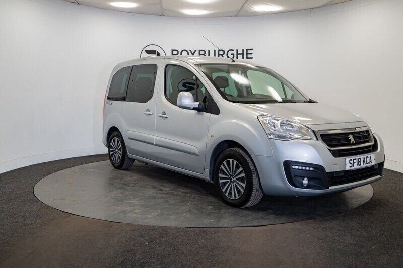 Silver Used 2018 Peugeot Partner Tepee Allure MPV | £7,995 (Fair price) - Image 1/4