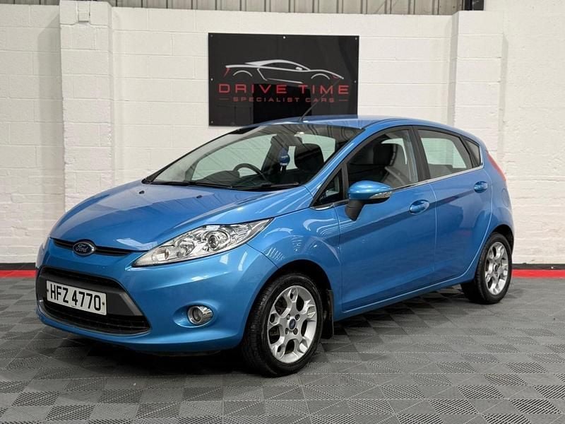Used Ford Fiesta Zetec 2011 Blue Hatchback