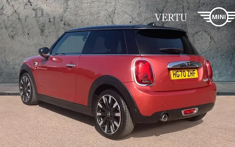 Used Mini Cooper Exclusive 136 HP (100 kW) 2020 Red Hatchback