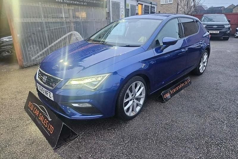 Blue Used 2019 Seat Leon FR Sport Hatchback | £11,495 (Good price) - Image 1/1