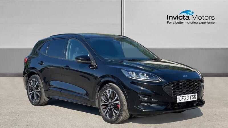 Black Used 2023 Ford Kuga ST-Line X SUV | £21,950 (Fair price) - Image 1/4