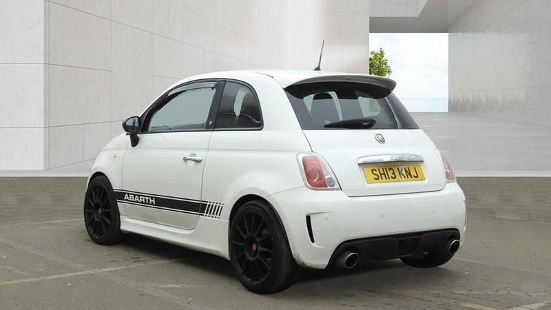 Used Abarth 500 135 HP (99 kW) 2013 White Hatchback
