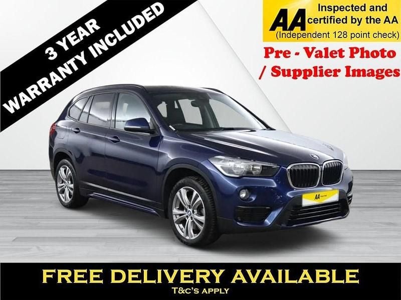 Blue Used 2020 BMW X1 Sport Line SUV | £19,595 (Fair price) - Image 1/3