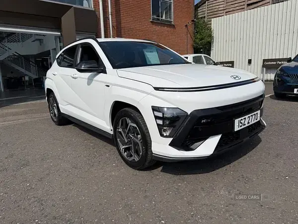 Used Hyundai Kona N Line 139 HP (102 kW) 2024 White SUV