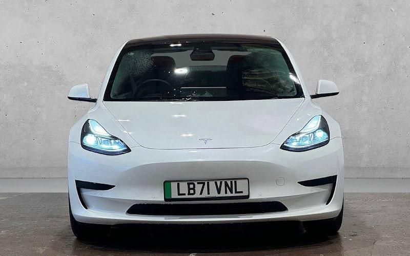 Used Tesla Model 3 Standard Range 366 kW (498 HP) 2021 White Sedan