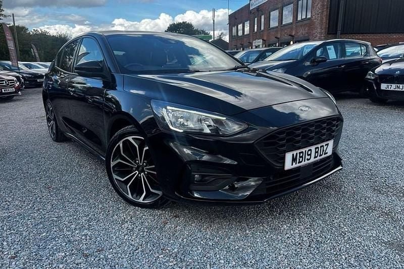 Black Used 2019 Ford Focus ST-Line X Hatchback | £7,500 (Good price) - Image 1/1