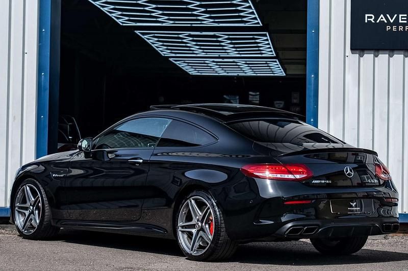 Used Mercedes C63S AMG Premium 2017 Black Coupe
