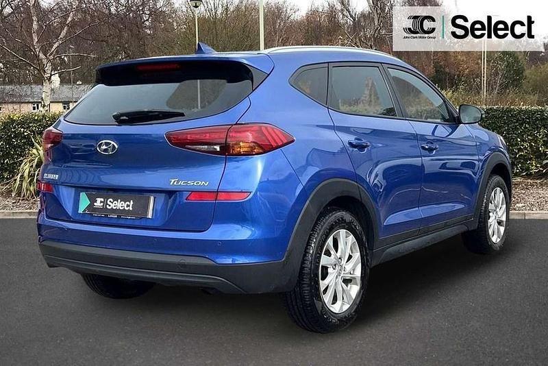 Used Hyundai Tucson SE 129 HP (94 kW) 2018 Blue SUV