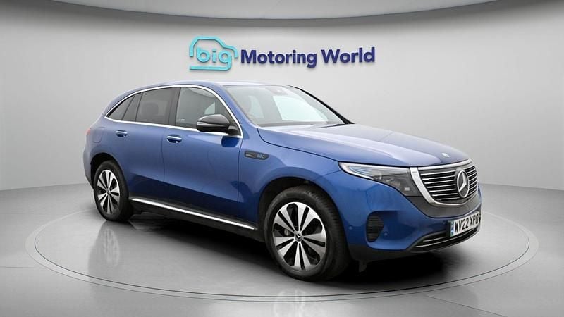 Used Mercedes EQC400 300 kW (408 HP) 2022 Blue SUV