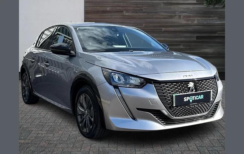 Used Peugeot e-208 Allure Premium 100 kW (136 HP) 2022 Grey Hatchback