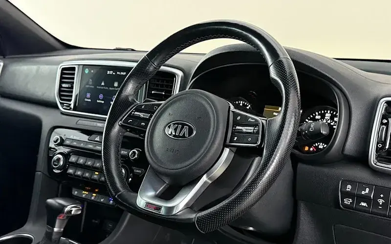 Used Kia Sportage GT-Line S 177 HP (130 kW) 2021 Silver SUV