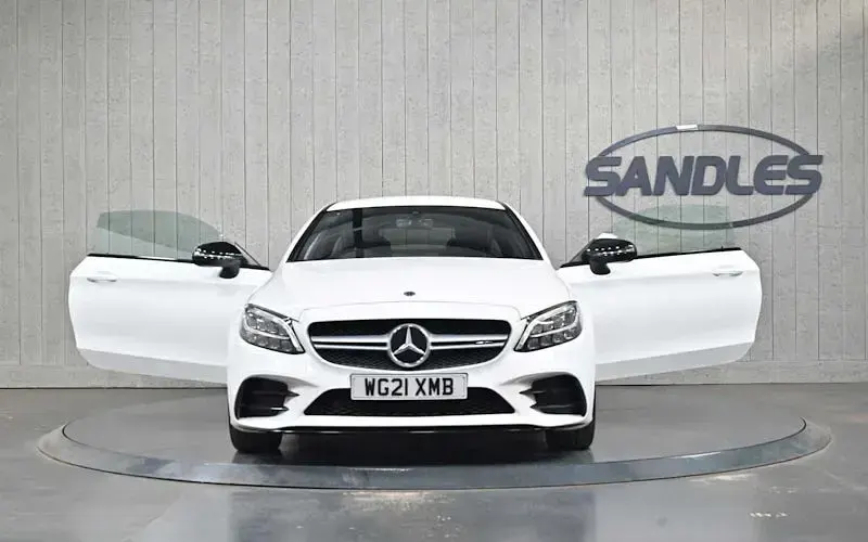 Used Mercedes C43 AMG AMG 390 HP (286 kW) 2021 White Coupe