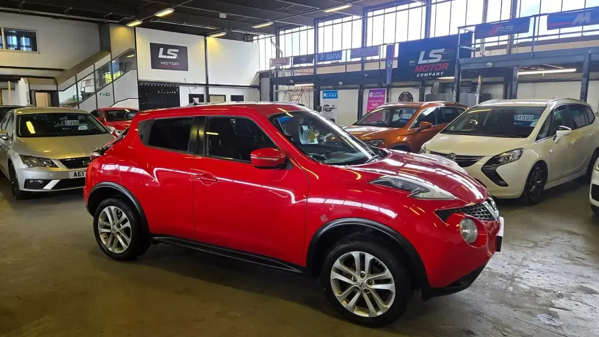 Used Nissan Juke Acenta 2015 Red SUV