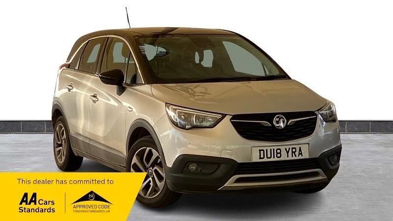 Sovereign silver metallic Used 2018 Vauxhall Crossland X S SUV | £6,500 (Fair price) - Image 1/4