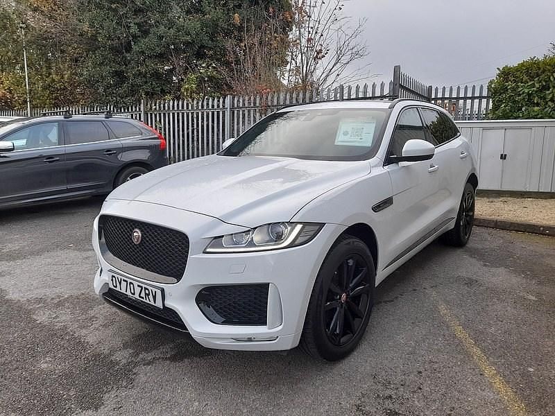 Used Jaguar F-Pace Chequered Flag 180 HP (132 kW) 2020 White SUV