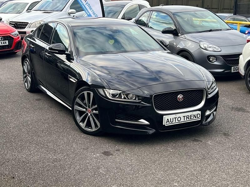 Black Used 2017 Jaguar XE R-Sport Sedan | £9,999 - Image 1/4