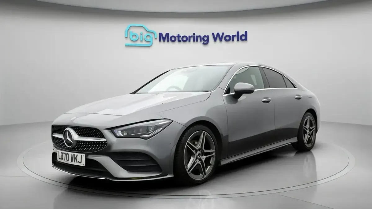 Used Mercedes CLA180 AMG line 136 HP (100 kW) 2020 Grey Coupe