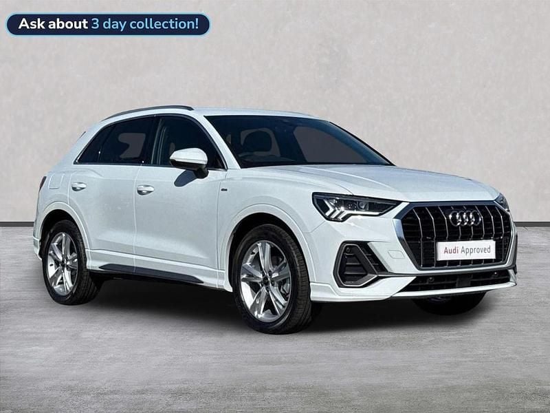White Used 2025 Audi Q3 S-Line SUV | £33,273 (Fair price) - Image 1/4