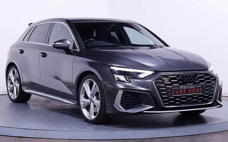 Grey Used 2022 Audi S3 Comfort Hatchback | £30,341 (Fair price) - Image 1/4